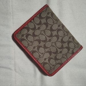 Coach Signature Canvas Vintage Bifold Wallet